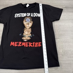 Y2K System Of A Down Shirt Mens Medium Black Mezmerize Album Band Tee Rock Music