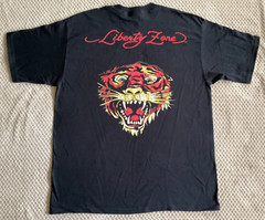 Liberty Zone Tiger Yazbek 100% Cotton Double-Sided Graphic T-Shirt Large