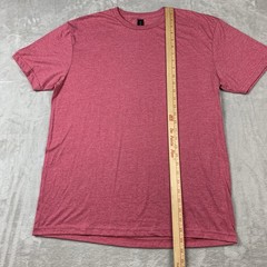 Gildan Soft Style T-Shirt Mens Large Red Short Sleeve Polyester Bamboo Casual
