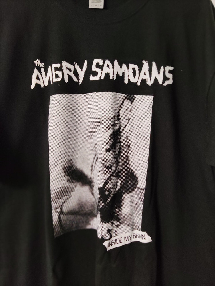 The Angry Samoans Shirt, Inside My Brain punk hardcore d.o.a. s.n.f. Unisex Tee