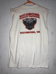 Vintage Genuine Harley Davidson Sleeveless T-Shirt’s Lot Of 6 All Size Large