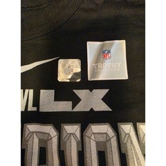 Nike Mens Seattle Seahawks Super Bowl LX Champions T-Shirt Black XXL NWT NFL