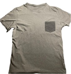 Kuhl Wildfibre Black Chest Pocket Crew Neck Gray T-Shirt Men’s – Large