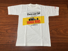 Canon Williams Honda Formula 1 Detroit Grand Prix Tee T Shirt One Size Vtg 1985