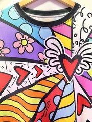 Carnival By Britto Multicolored Men’s Shirt Size L Colorful Artistic Design