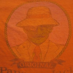 Vintage Panama Jack T Shirt Mens XL Orange Single Stitch 80s