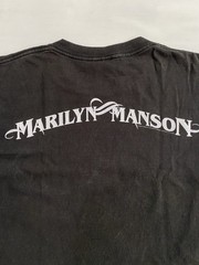 2002 Marilyn Manson The Golden Age Of Grotesque Long Sleeve Vintage T-Shirt | S