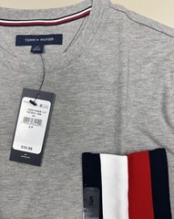 NWT Men’s Tommy Hilfiger Short-Sleeve Navy Logo Pocket Tee
