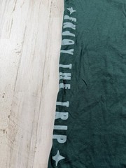 Eighty Eight Brand T-Shirt Men’s Size Small Dark Green No Time Like The Present