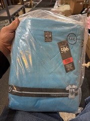 5 Pieces 4xL New Individually Wrapped Blue V-neck (excellent For Resale) Quality