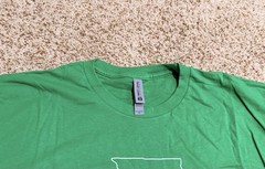 Next Level Apparel Men’s Short Sleeve Size XL Green, Come On Feel The Illinois