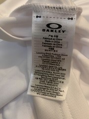 Oakley Hydrolix White Polyester Elastane Men’s XL Performance Tee