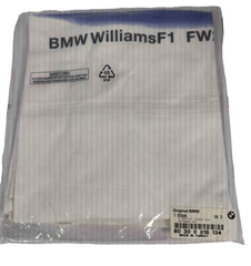Genuine 2000 BMW Williams F1 Fan Men’s T-Shirt – White- Size XLarge 80300018134