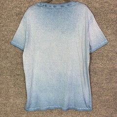 NEW Silver Jeans co Mens Blue Heathered Brand Logo T Shirt SZ M