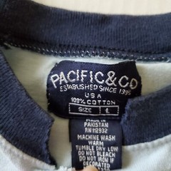 Biker Sleeveless Tee with Born Free Eagle USA Large 100% Cotton Large Pacific