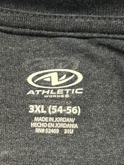 NEW Athletic Works Navy Active Long Sleeve Tri-Blend DriWorks T-Shirt Sz 3XL (L8