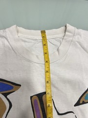 Vtg 90s Thrashed Faded Abstract Art Shirt XL Surf Skate Grunge Vaporwave OP