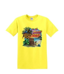 T-Shirt S to 2XL 3XL – ISLAND TIME relax resort neon fun adult