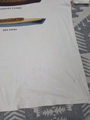 Vintage 90s Polo Ralph Lauren Expedition T-Shirt Sz L Kayak Canoe Boat Sportsman