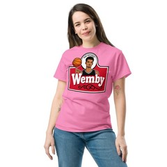 Wemby Shirt San Antonio Basketball Tee Fast Food Parody Shirt Wembanyama