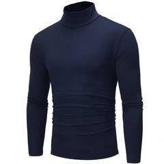 Men’s Long Sleeve Mock Neck Base Layer Shirts Winter Thermal Tops Undershirt