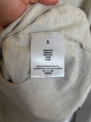 Fear of God Essentials Long-Sleeve Tee ‘Light Oatmeal’ Size: S (Used)