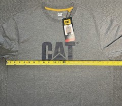 Caterpillar Relaxed Fit Short Sleeve T-Shirt Blue, Gray or Brown NWT