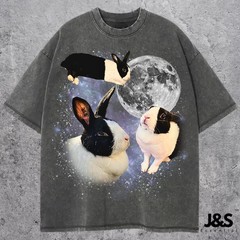 Custom Pet Portrait Comfort Tee Personalized Pet Memorial Dog Cat Lover Gift