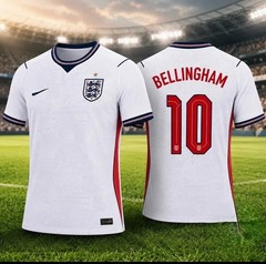 Jude Bellingham 10 England New Soccer Jersey 2026 WC Style Fan Version All Sizes