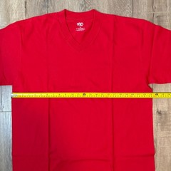 Shaka Wear Adult Active Short Sleeve V-neck Stylish Plain T Shirt SHASS