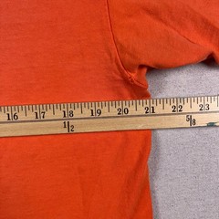 Vtg T Shirt Mens Large Amharic Ethiopian Eritrea Orange Single Stitch USA