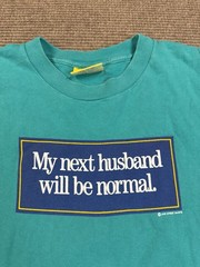 Vintage Lake Street Shirts My Next Husband Will Be Normal Shirt Size XL