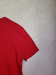 Maxi Milian N Y Men Shirt Large Red Bandana Patchwork Cotton B Short Sleeve T