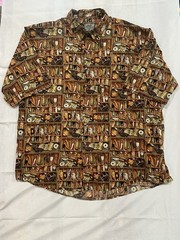 Body Objects Shirt Mens 3XB Fishing Outdoor Nature Tackle Box Button Up Made USA