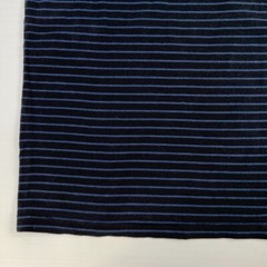 Topman Shirt Men Medium Slim Fit Navy Stripe Navy Classic Work Party Core Go