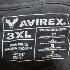 Avirex T Shirt 3XL Mens Graphic Wings Sheild Creat Crown Tee Vtg