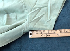 Men’s Size Large Green Short Sleeve Collared Button Front Shirt Brand Weiv