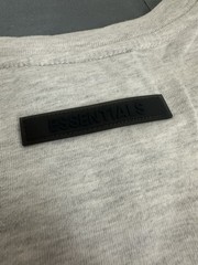 Fear of God Essentials Core Collection Light Oatmeal Short Sleeve Shirt Size M