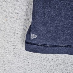 Public Rec T-Shirt Mens L Navy Go-To V-Neck Pima Cotton Tencel Stretch