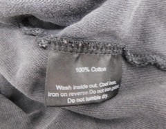 Represent British Thunder Vintage Black Distressed T Shirt sz L