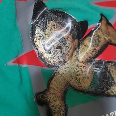 Vintage Astro Boy Mighty Atom 3D Hologram Shirt [Size M] Tezuka Productions 2003