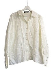 The Kooples – Paisley Shirt – Ivory – Long Sleeve Button-Up – Size 3