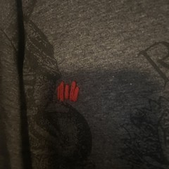 Sure Original Back to Basic Charocal Grey Hamsa Hand Eye Graphic T-Shirt