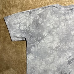 The Mountain Jesus Crown of Thorns T Shirt Mens L Gray Tie Dye Graphic Y2K Tee
