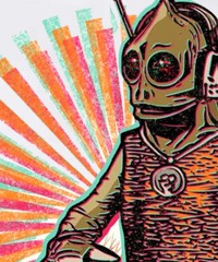 SLEESTAK DJ ENIK LAND OF THE LOST T-SHIRT TEE CEREAL FANS KROFFT