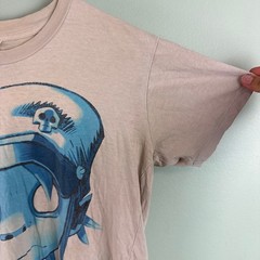 Gorillaz 2011 T Shirt Rare Blue/Gray Band Grunge Skate Men XS Distressed Y2K Vtg