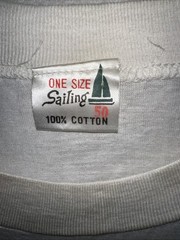 Vintage 80s Aruba Concorde Hotel Casino T-Shirt Sailing Tag Resort Beach Tee XL