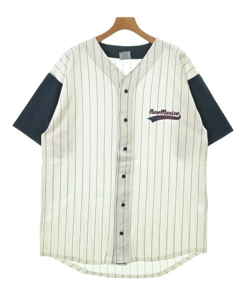 Other T-shirts/Cut & Sewns WhitexNavy(Stripe Pattern) XL 2200622959917