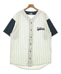 Other T-shirts/Cut & Sewns WhitexNavy(Stripe Pattern) XL 2200622959917