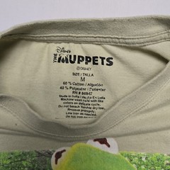 The Muppets Movie Shirt Banjo Playing Kermit Country Roots Music Green M Tee